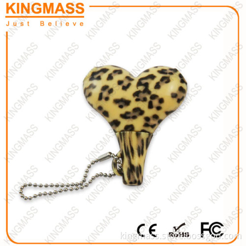 Fashion Girls Accessoris Hot Sell Leopard Printed 2 ways Music Splitter